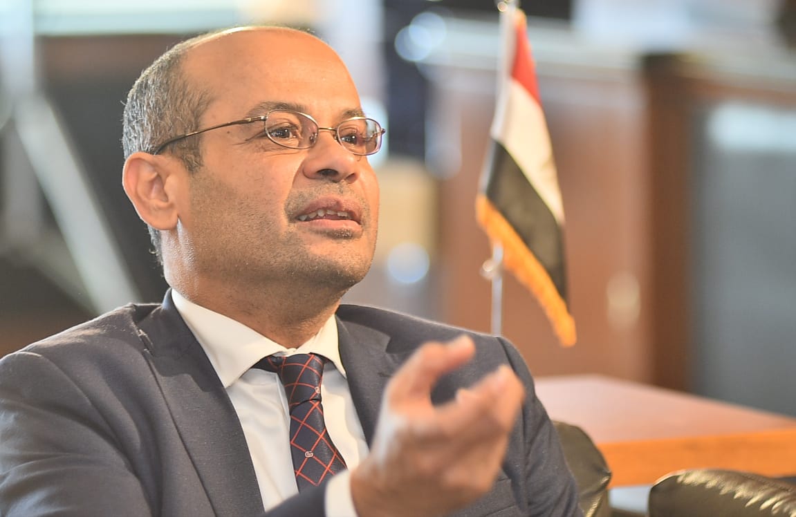 "أحمد الشيخ" رئيس البورصة المصرية