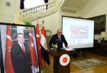 "صالح موطلو شن" سفير تركيا بالقاهرة،